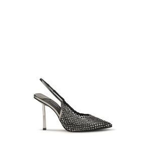 LE SILLA Black Nylon High Heel Women's Pumps